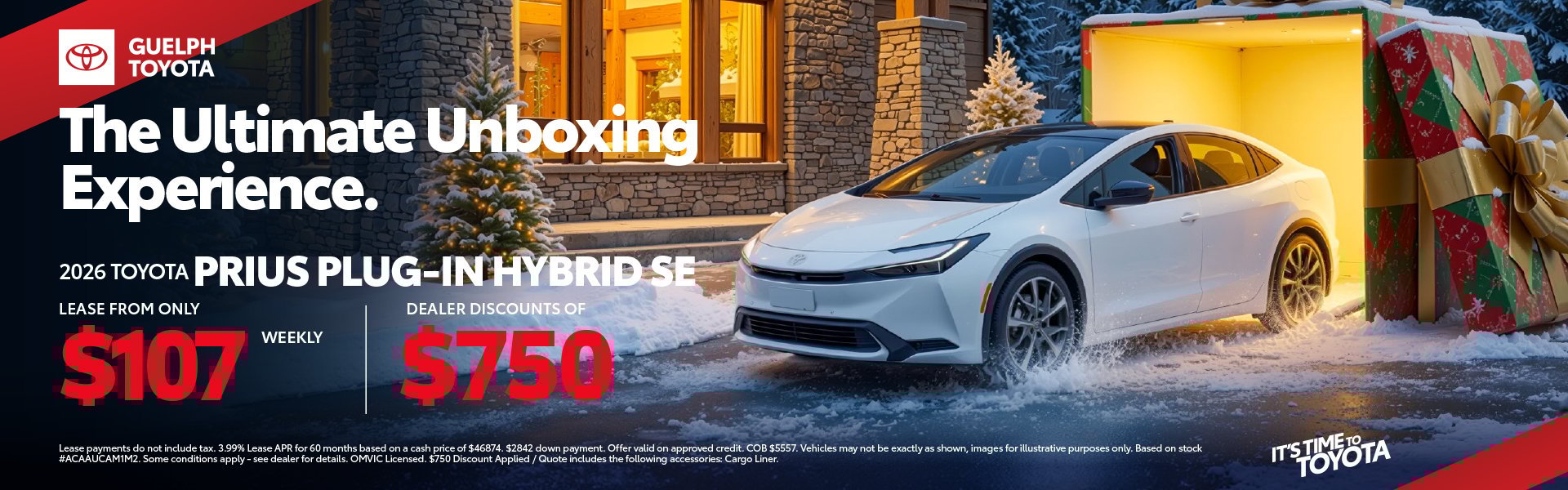 Prius PHEV December Promo