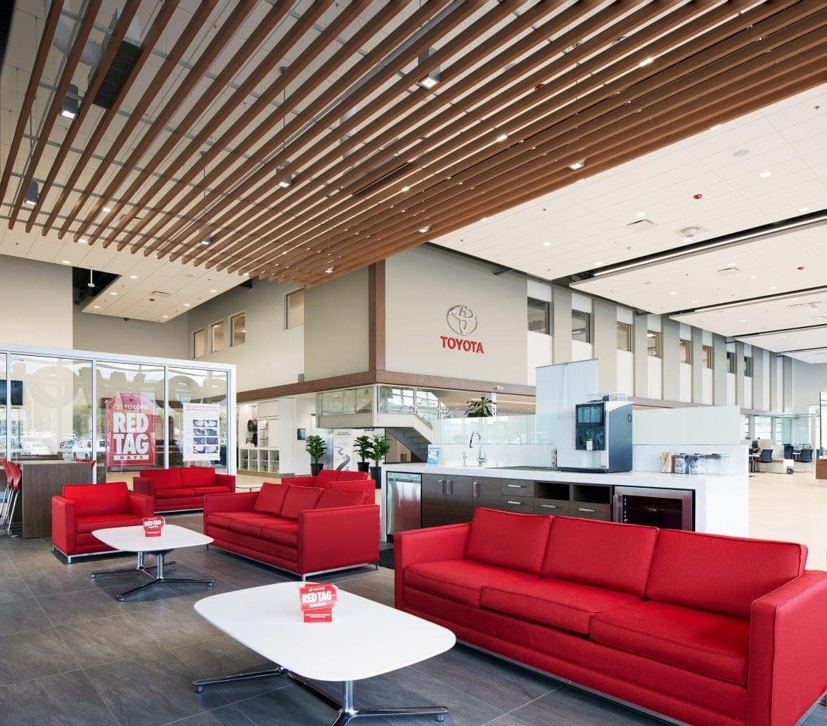 Kelowna Toyota service department in Kelowna BC
