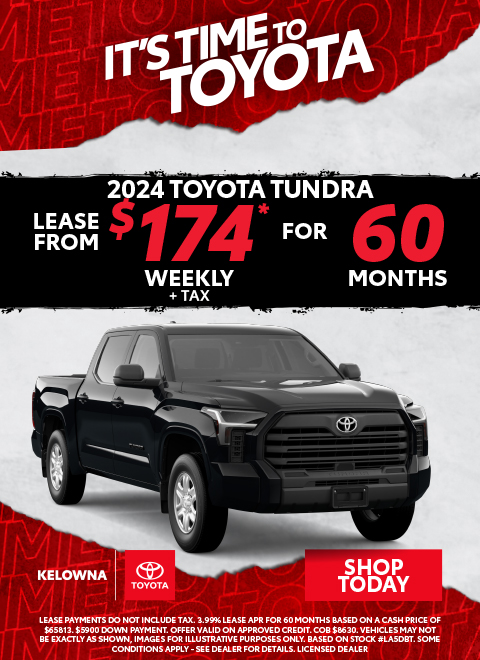 New & Used Vehicles in Kelowna, B.C. | Kelowna Toyota