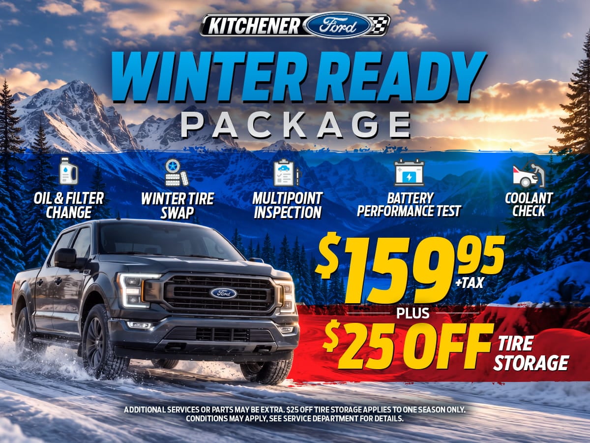 kitchener winter tire change package
