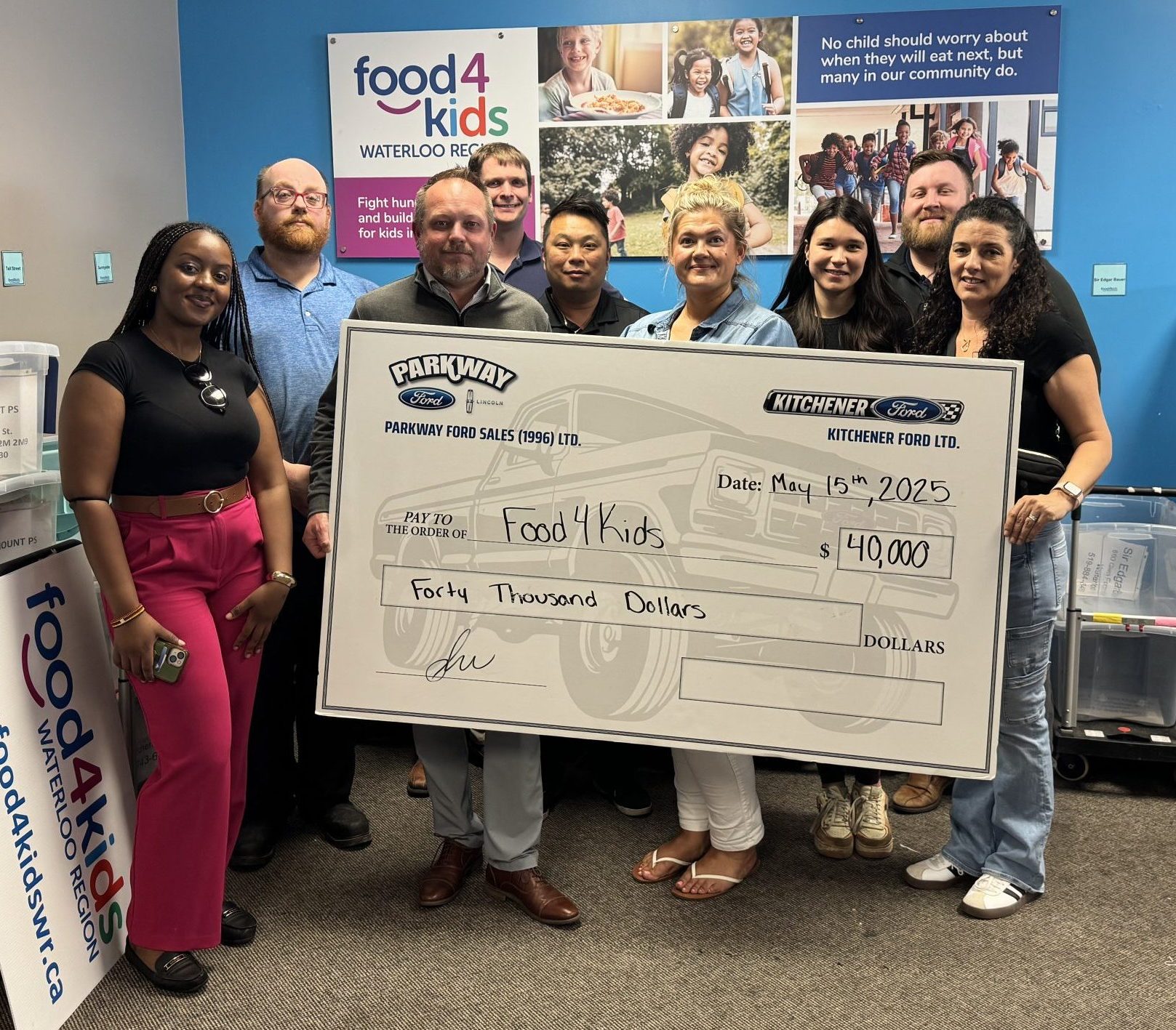 Food4Kids Donation Kitchener