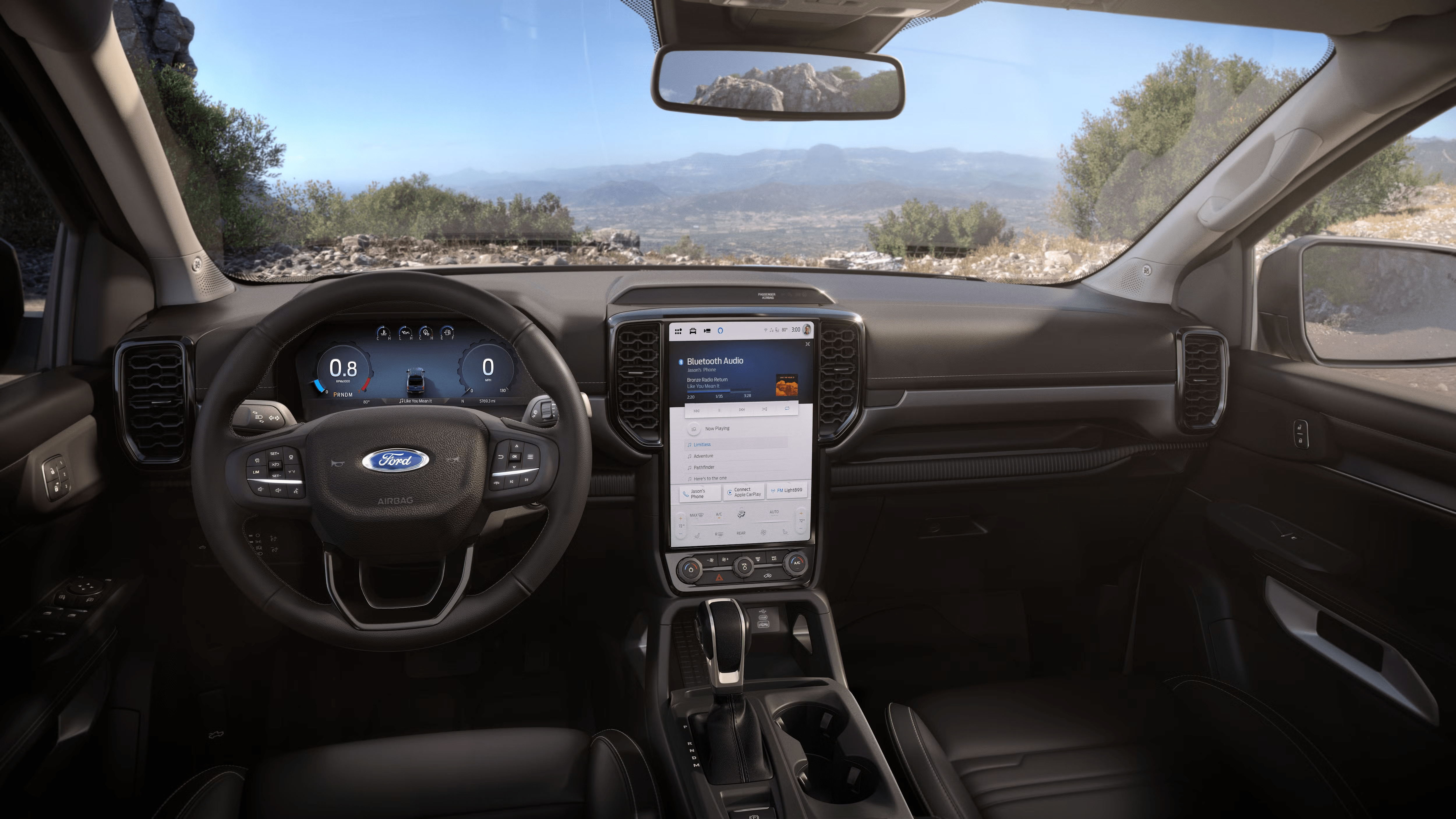 2026 ford ranger custom interior