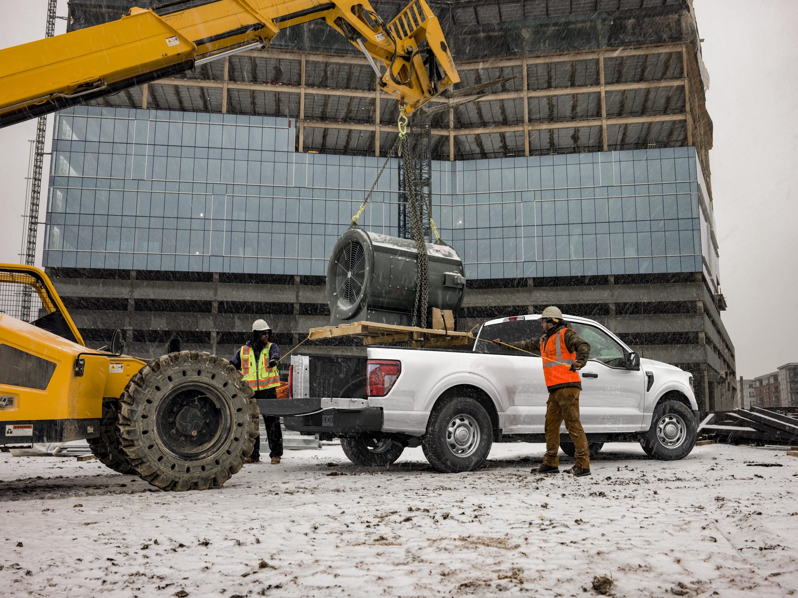 2026 Ford F150 Construction Site