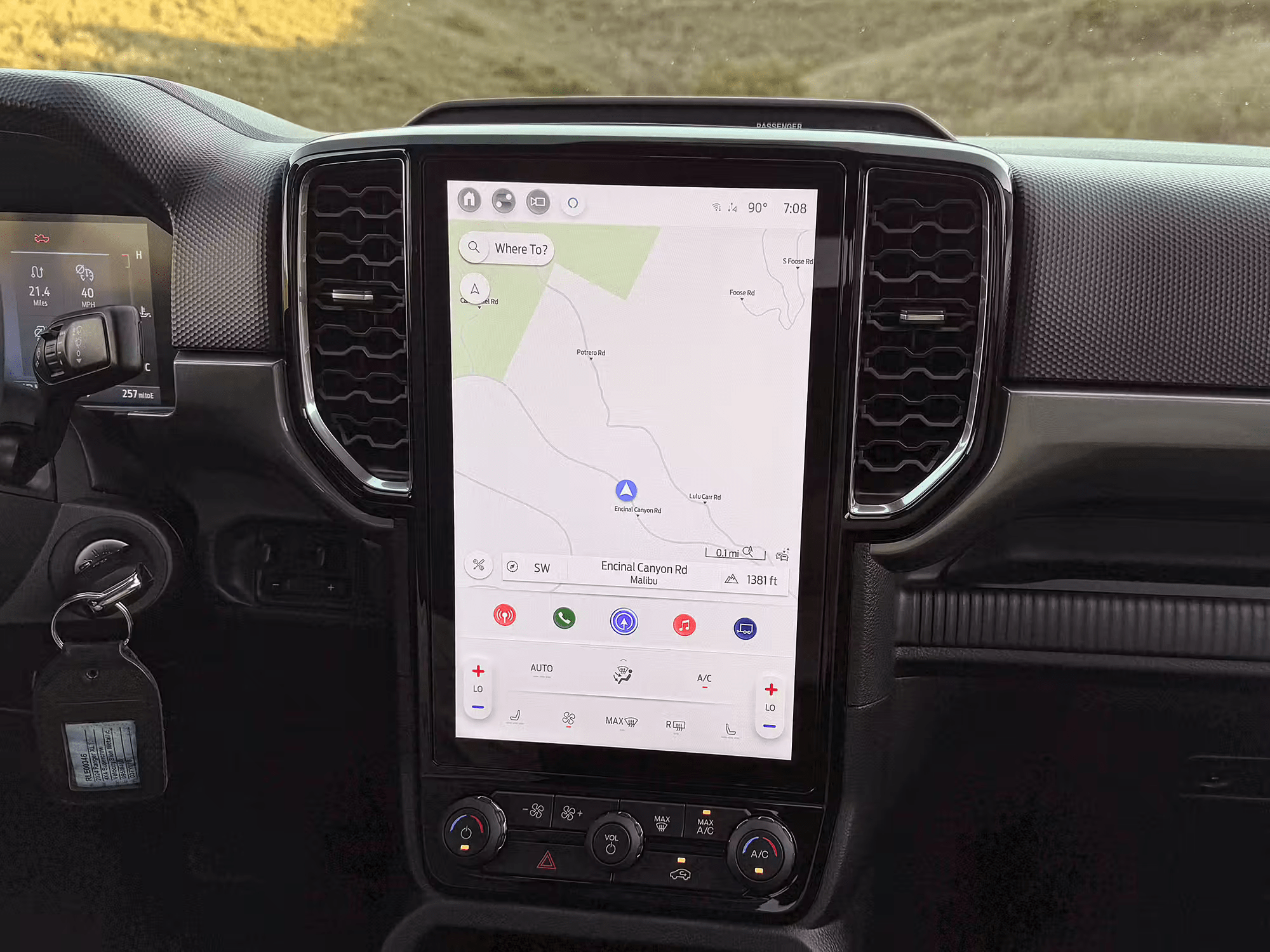 2026 ford ranger custom map