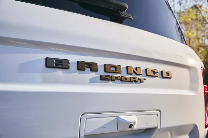 2026 Ford Bronco Sport Up close back