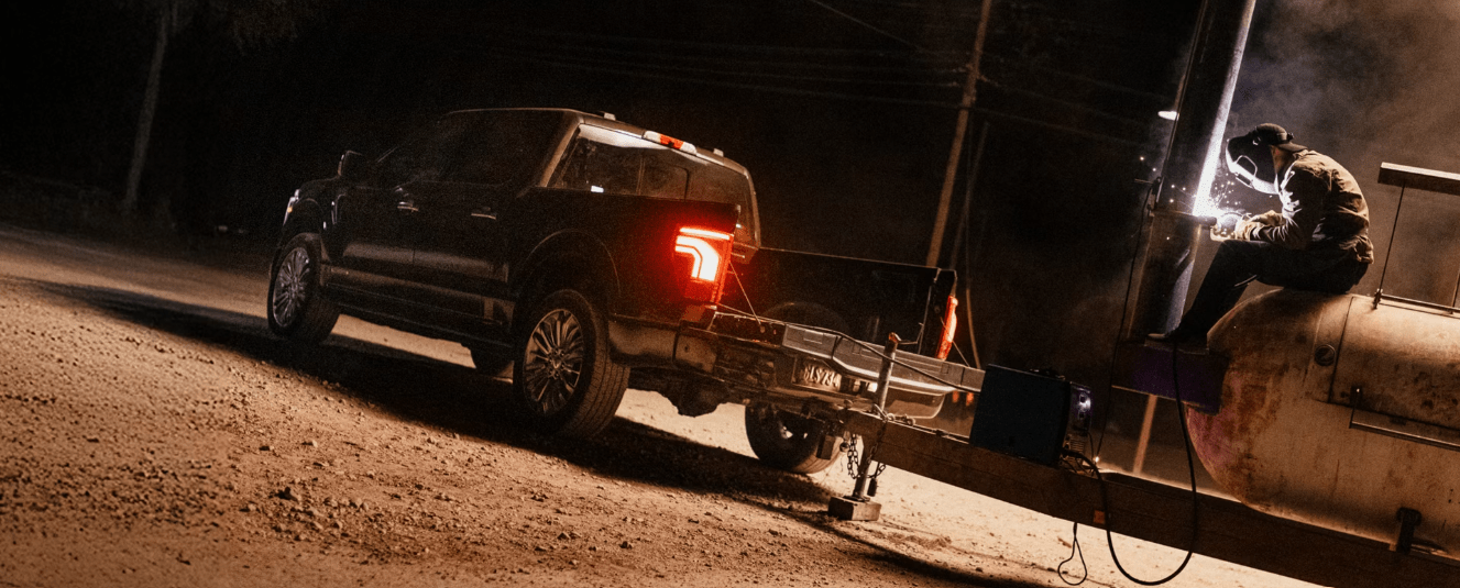 2026 Ford F150 Worksite Night