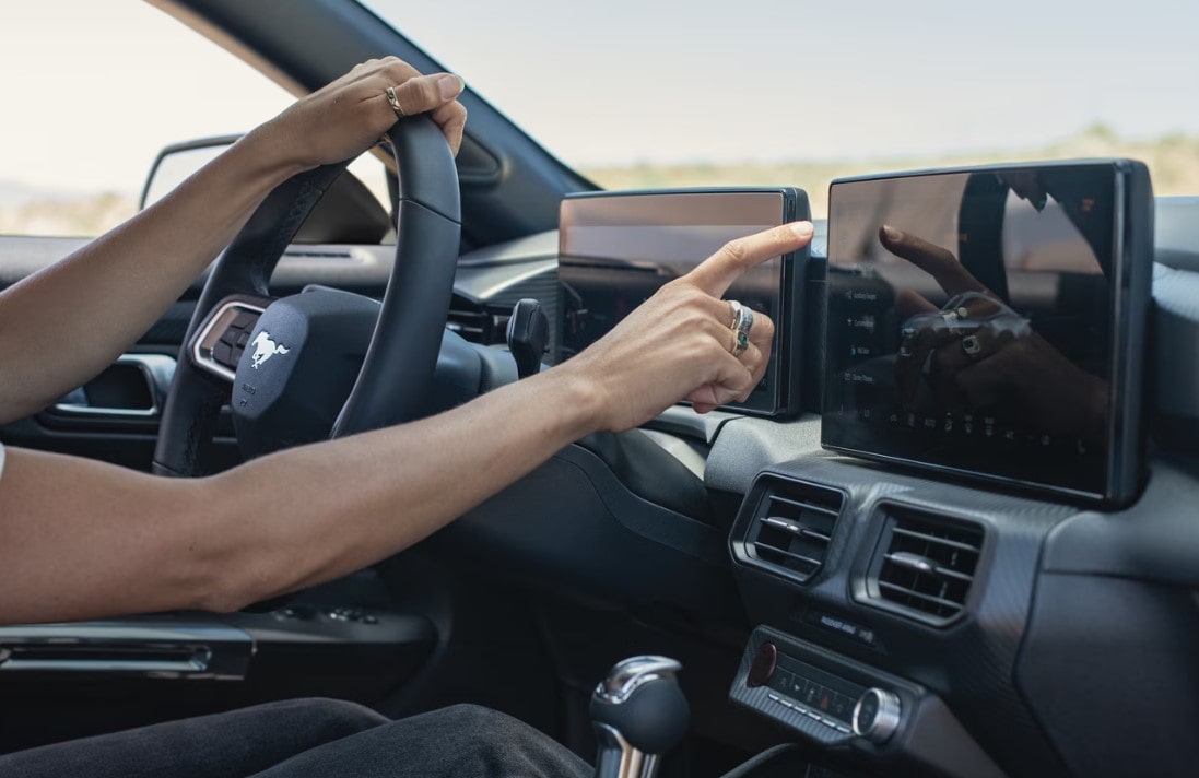 2026 Ford Mustang interior touchscreen