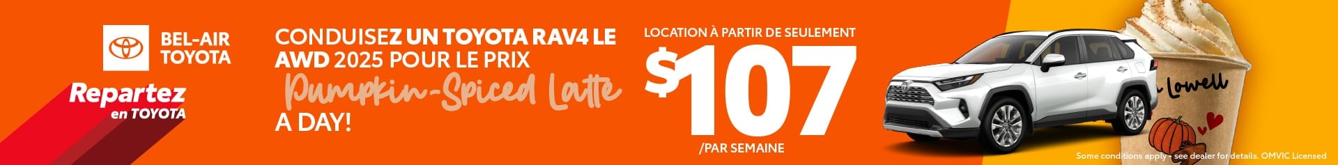 Toyota RAV4 2025 Ottawa