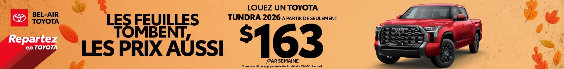 Toyota Tundra 2026 Ottawa