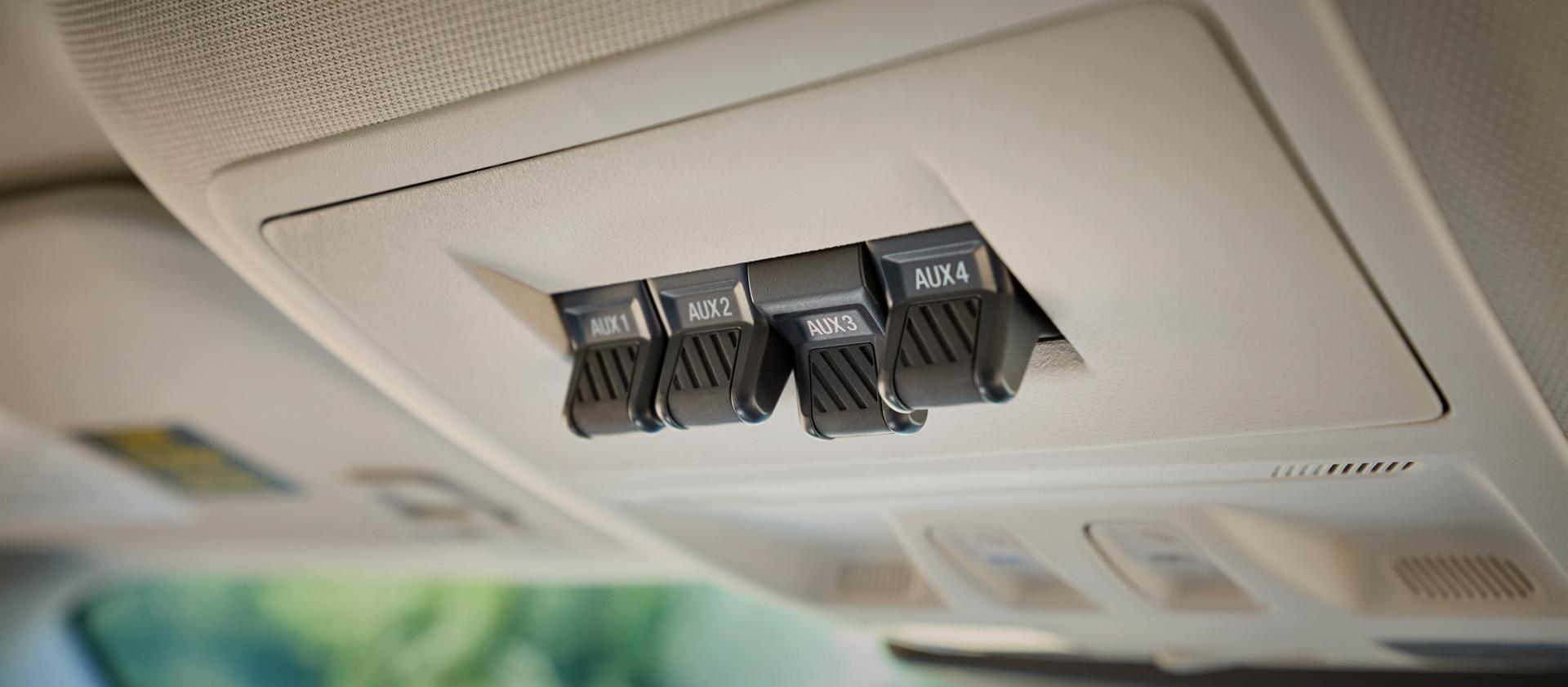 Overhead console inside the 2026 Ford Bronco Sport