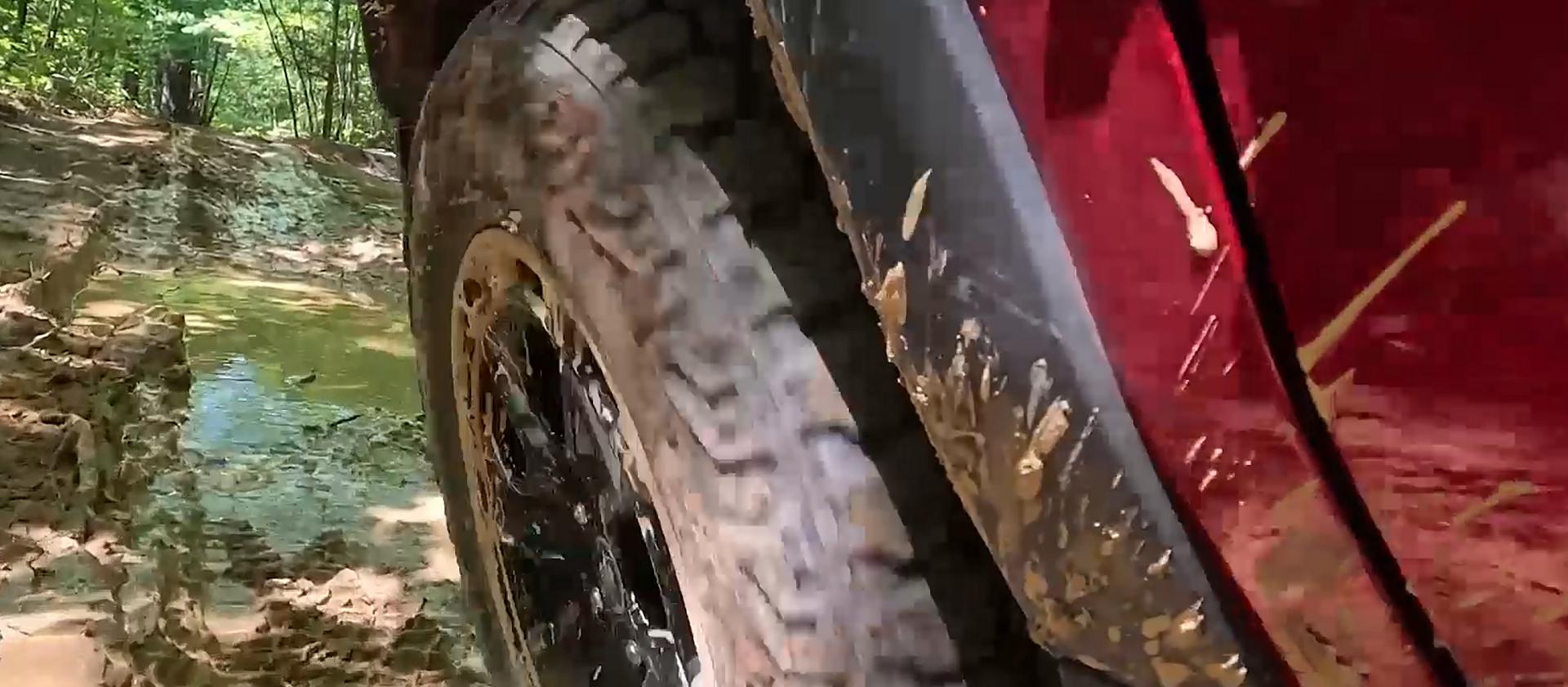 Close-up of exterior body detail on the 2026 Ford Bronco Sport