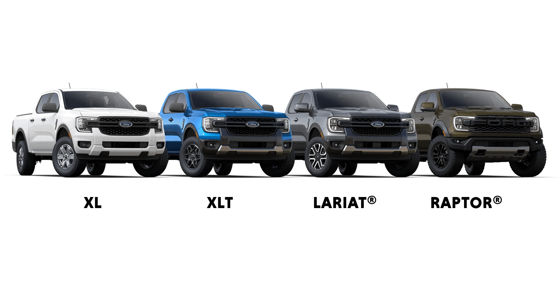 2026 Ford Ranger Trim Lineup