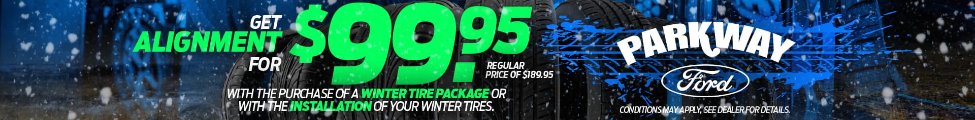 Winter Tire alignment parkway waterloo