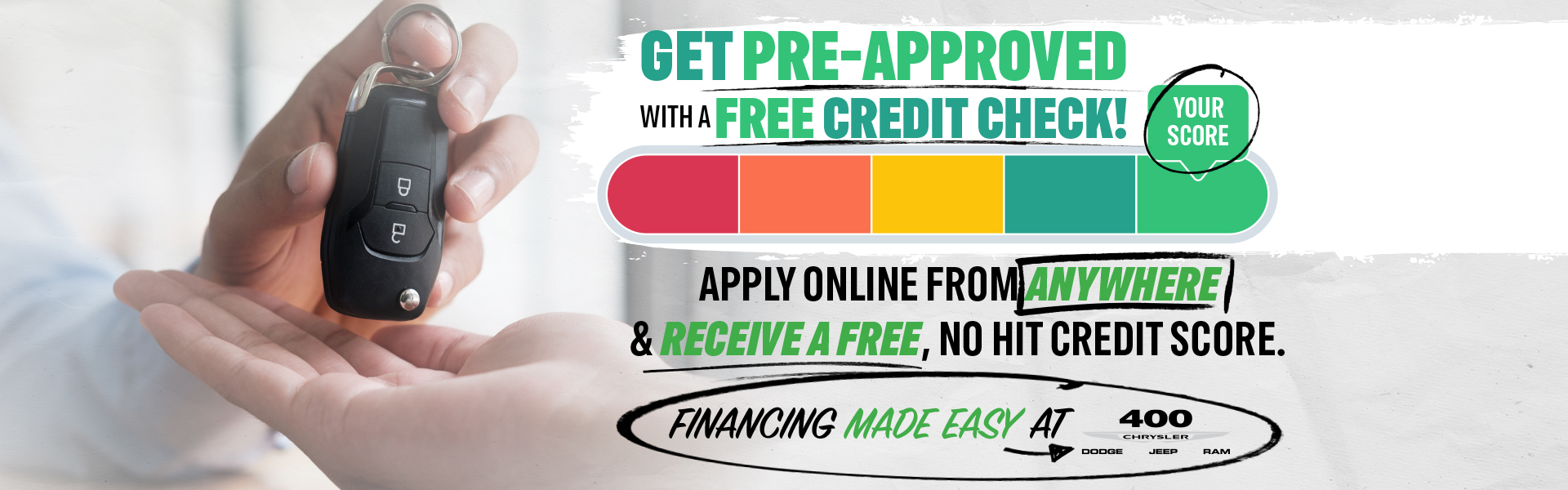 Get Pre-Approved with a Free Credit Check Get Pre-Approved with a Free Credit Check