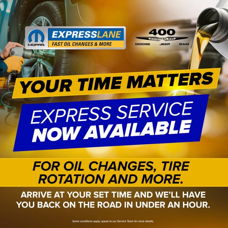 Express Service Now Available