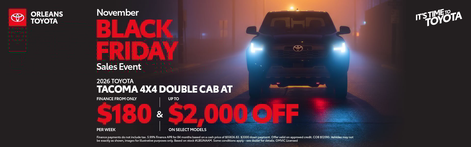 Toyota Tacoma in Orleans