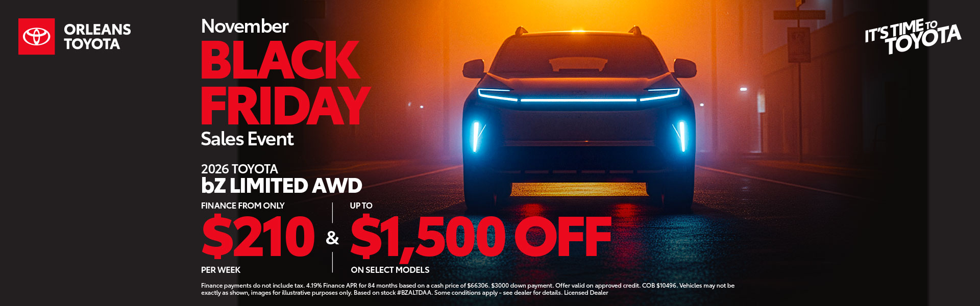 Toyota Prius at Orleans