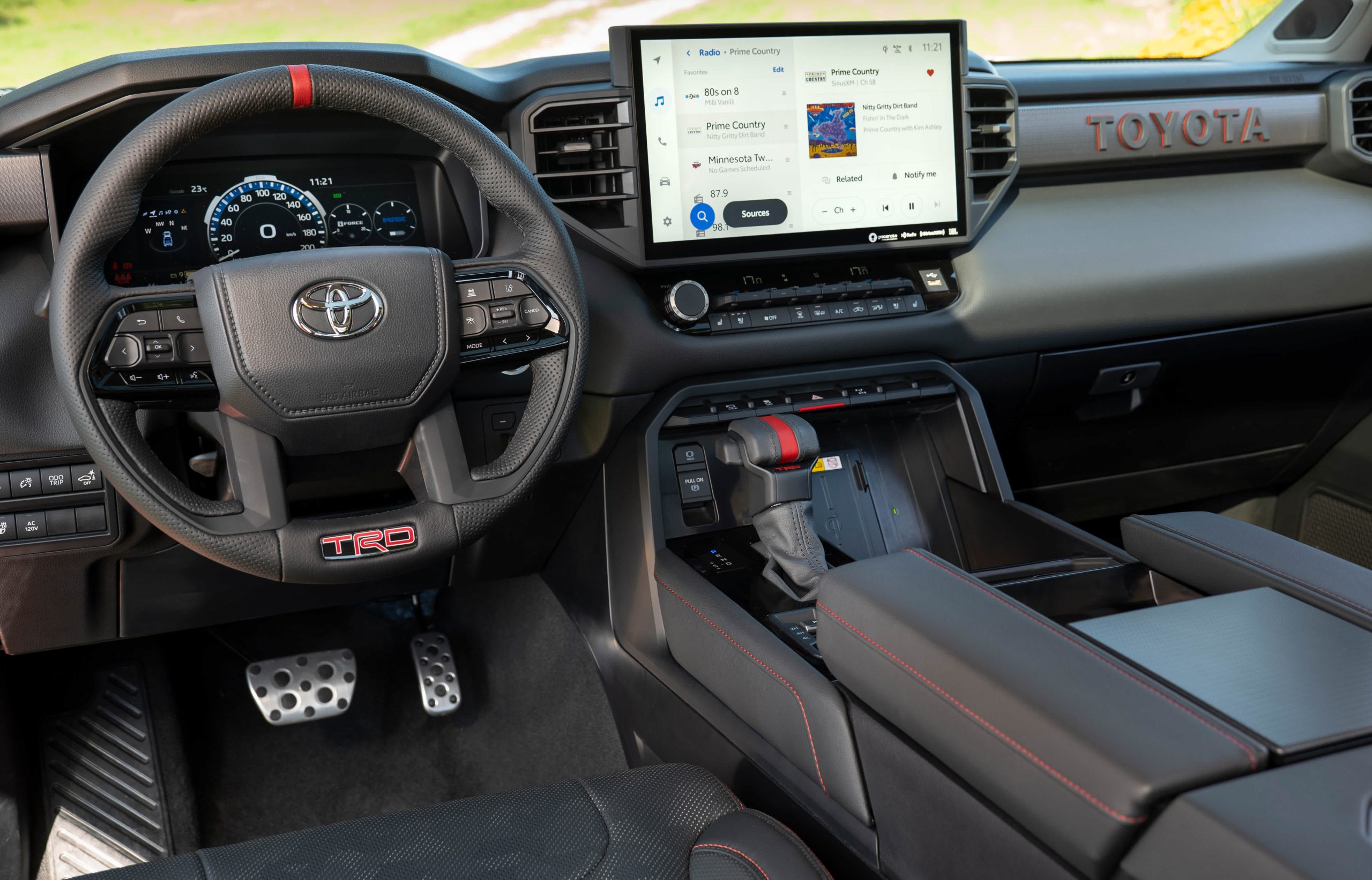 2026 Tundra hybrid interior at Orleans Toyota