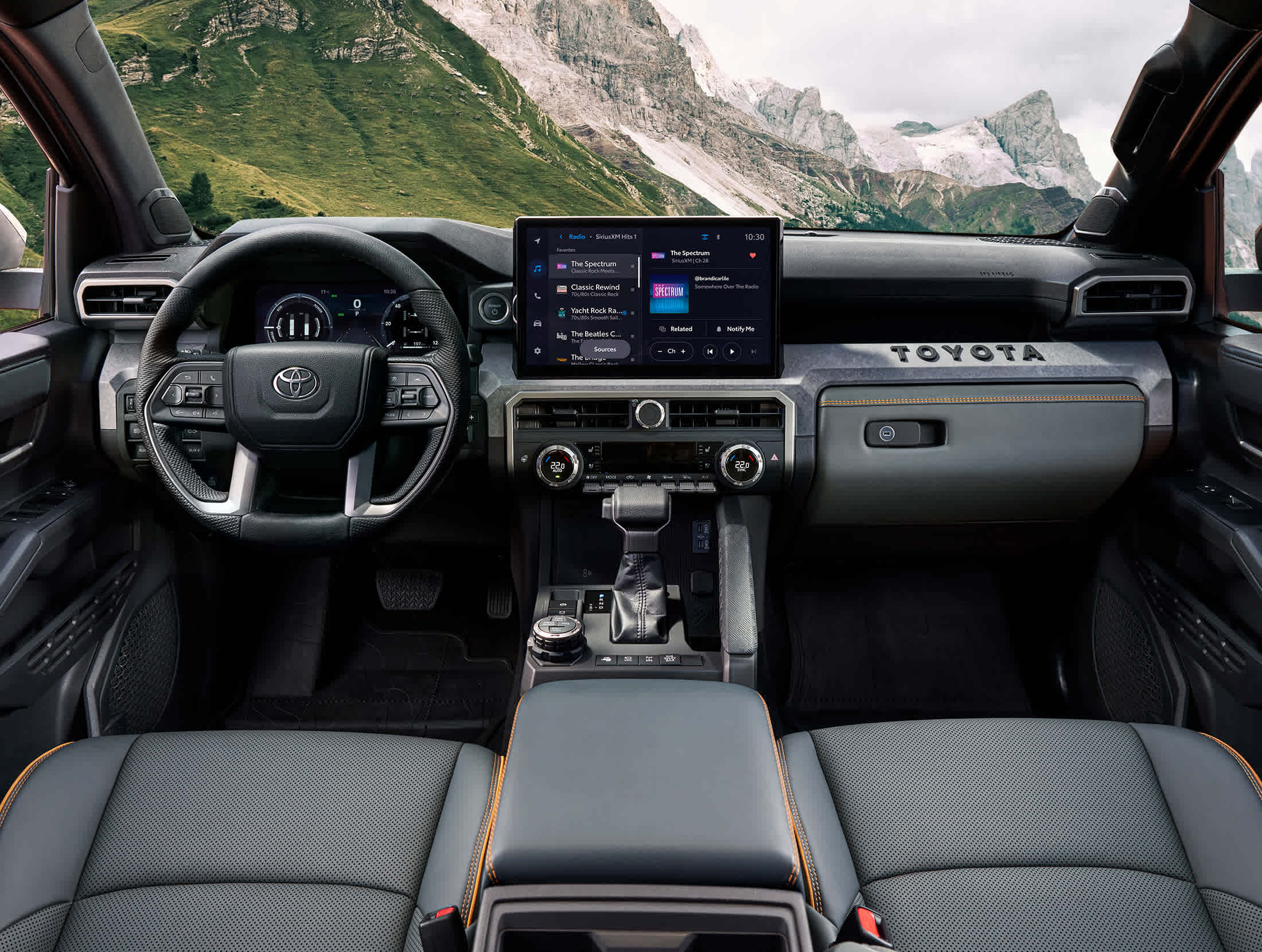 Tacoma Hybrid Trailhunter Interior