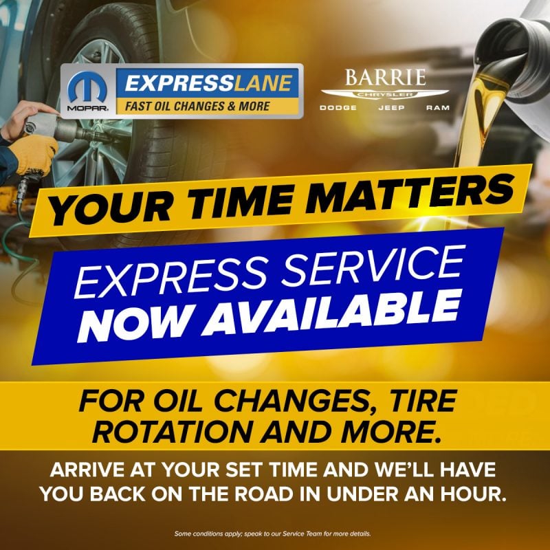 Express Service Now Available