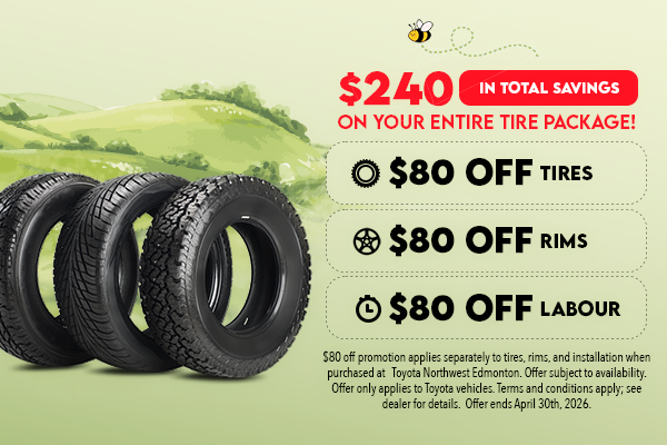 80/80/80 April 2026 Spring Tire Special