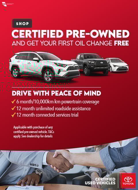 Toyota Certified Used Vehicles for Sale in Sherwood Park