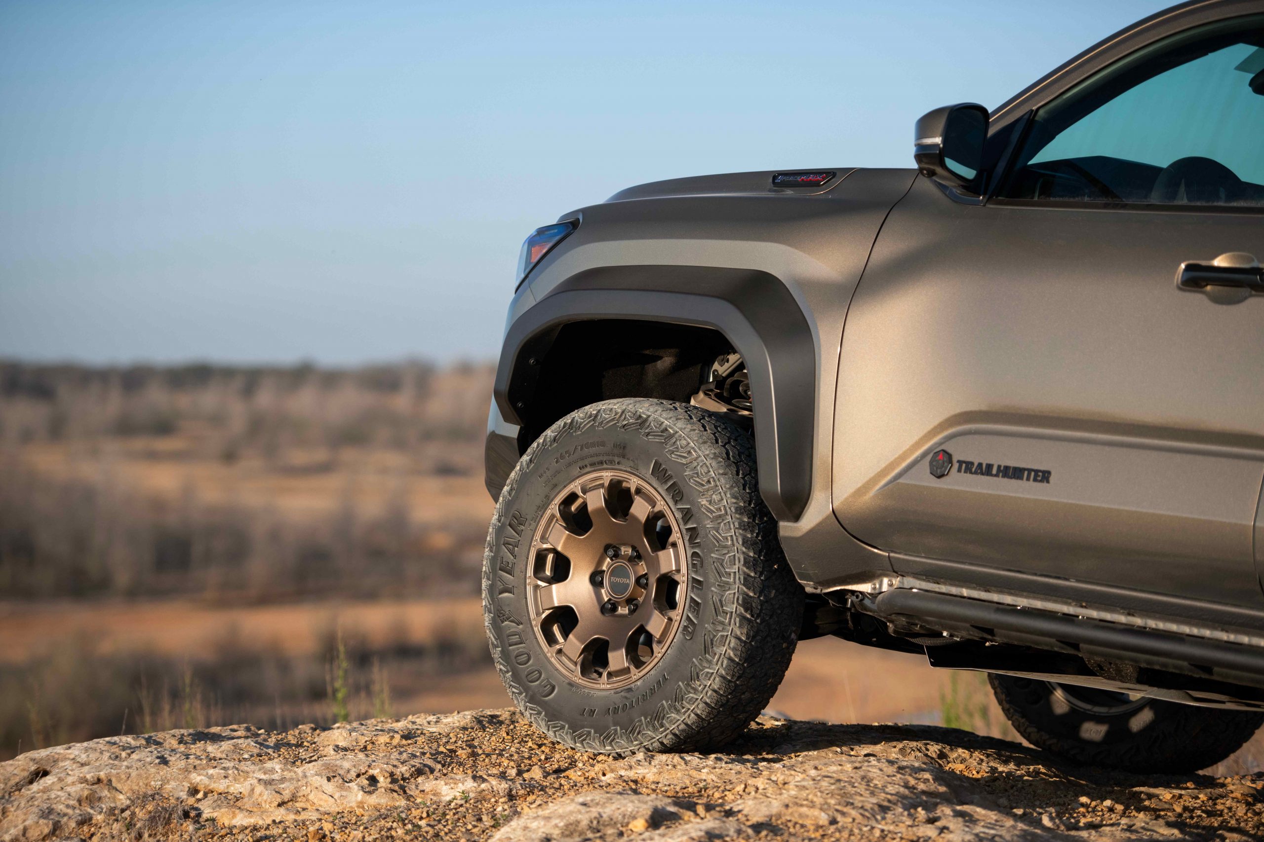 Tacoma Hybrid Trailhunter off road with confidence