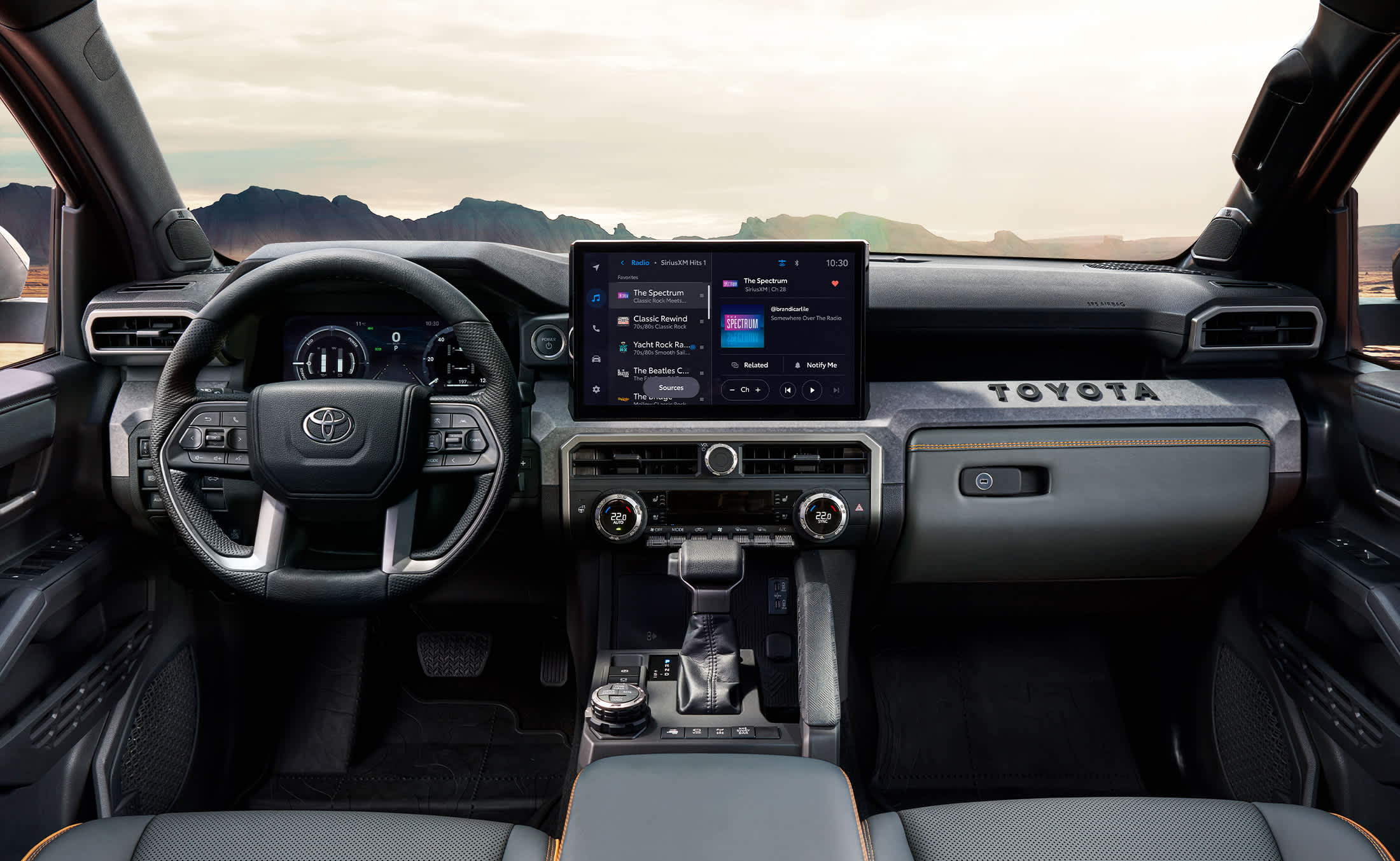 Tacoma Hybrid Trailhunter Interior, shop now from Sherwood Park Toyota