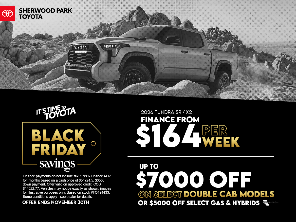 2026 Toyota Tundra driving on rocky terrain