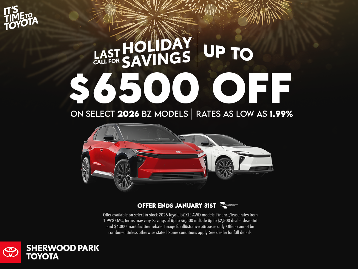 2026 Toyota bZ in Alberta | EV Savings in Sherwood Park