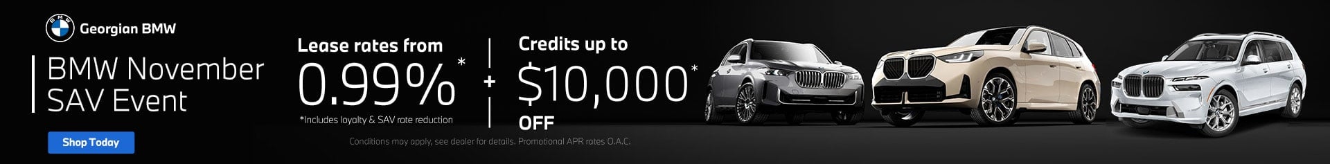 BMW X Series Specials Barrie