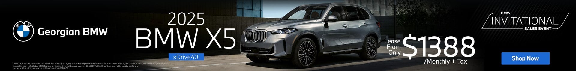 BMW Invitational X5 Offer BMW Invitational X5 Barrie