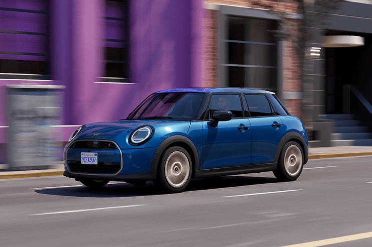 2026 Mini Cooper blue exterior