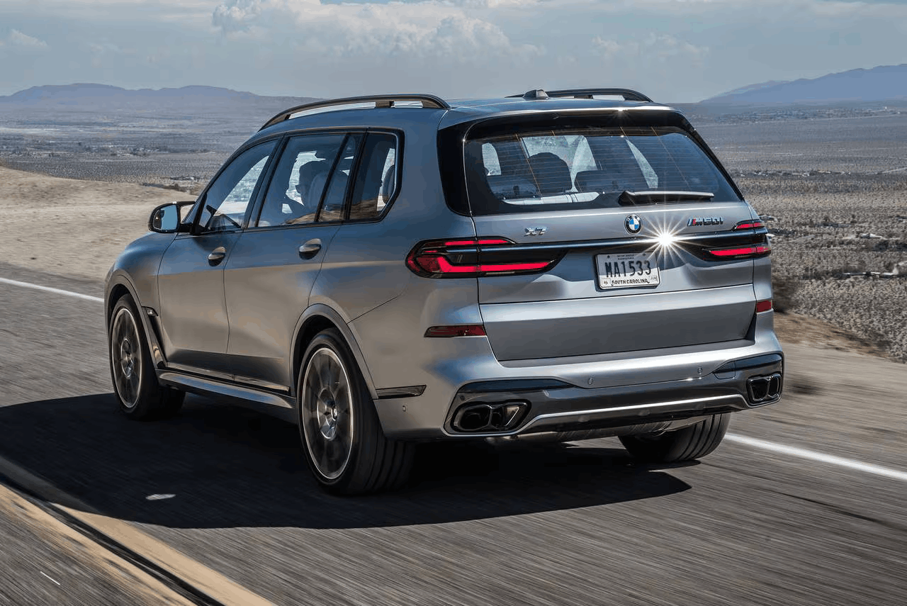 2026 BMW X7 White Grey Exterior Back