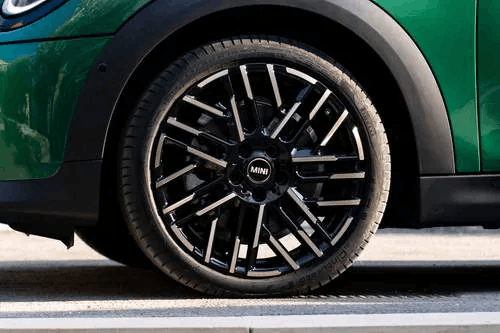 2026 Mini Cooper green exterior wheel