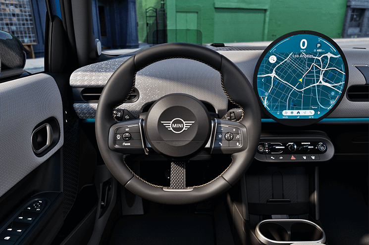 2026 Mini Cooper steering wheel interior