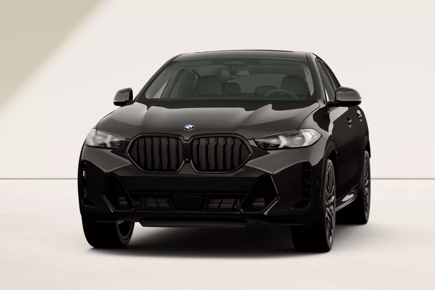 2026 BMW X6 black exterior front