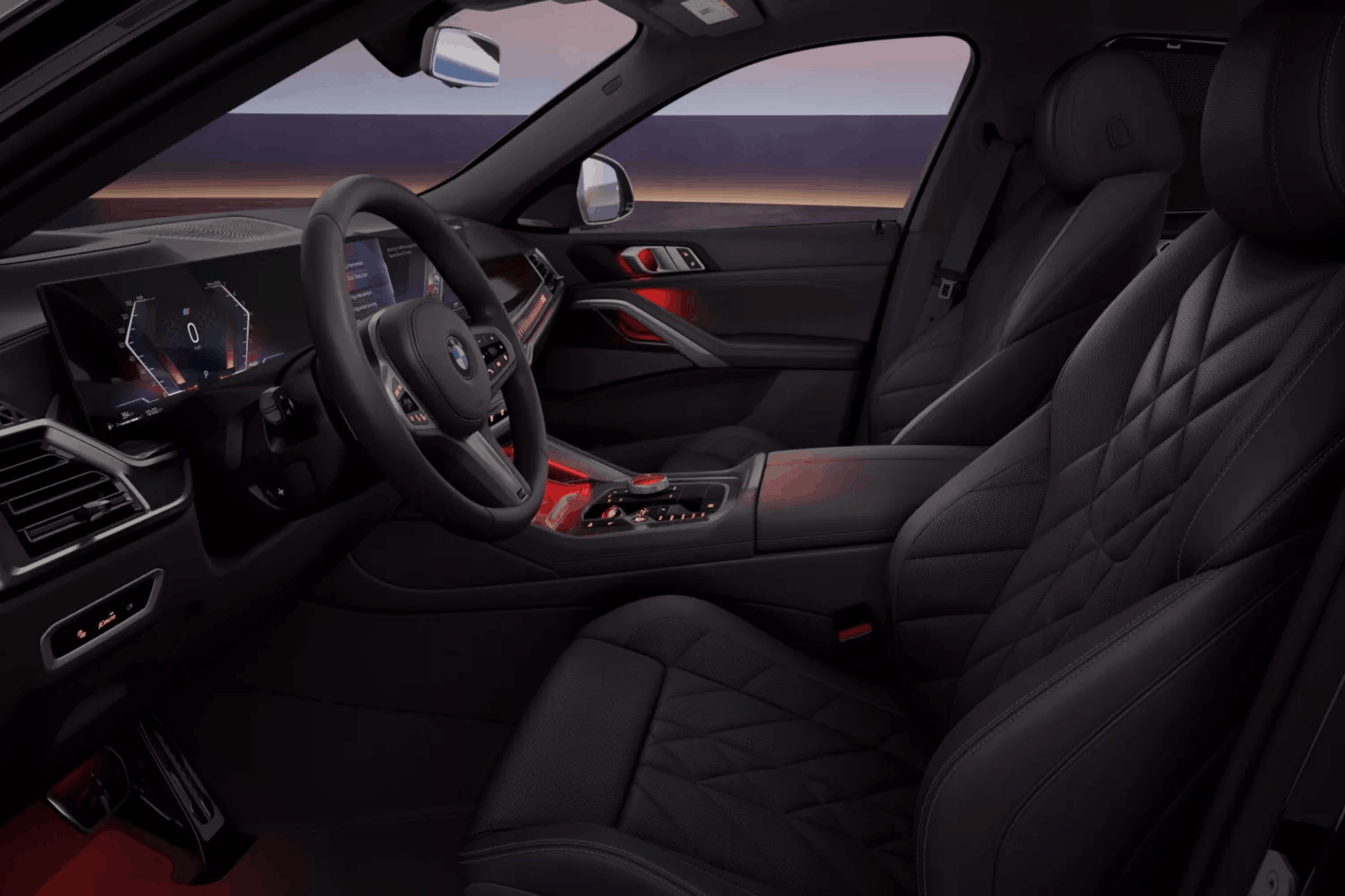 2026 BMW X6 front seats