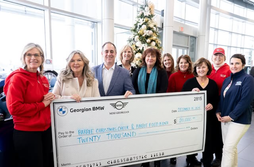 Barrie Food Bank Donation