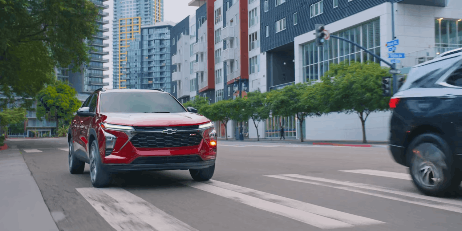 2026 Chevrolet Trax city driving Orillia