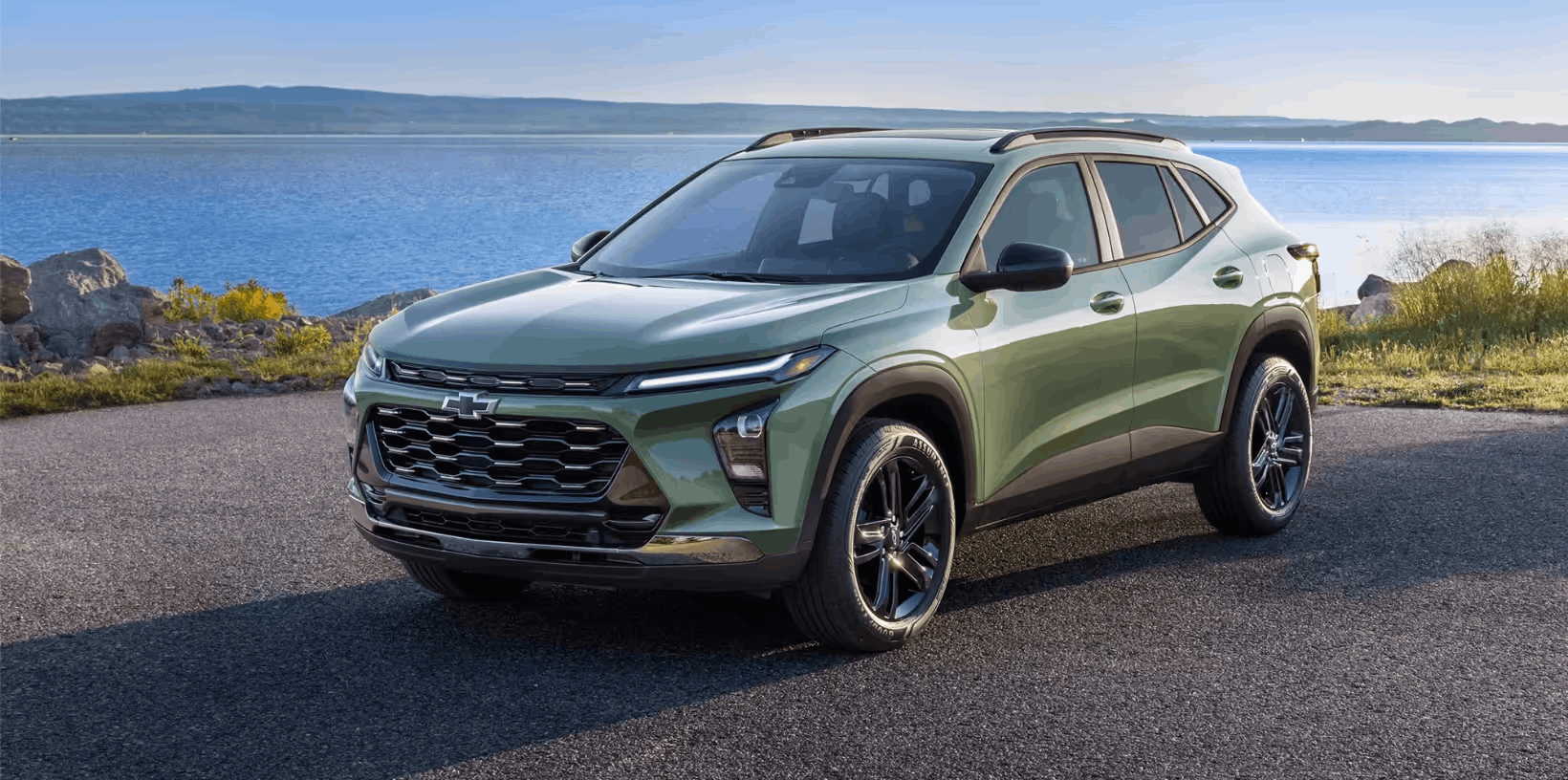 2026 chevrolet trax olive exterior orillia