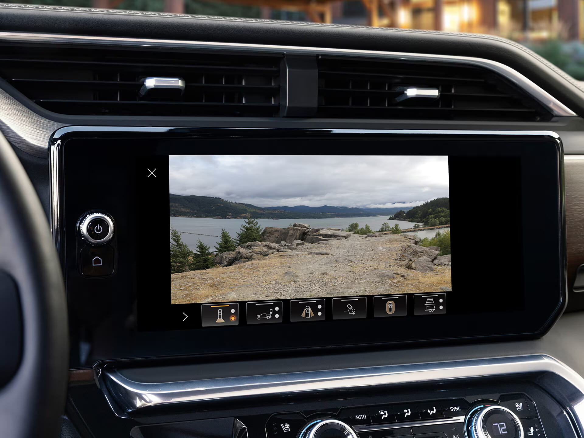 2026 Sierra 1500 all interior touchscreen safety