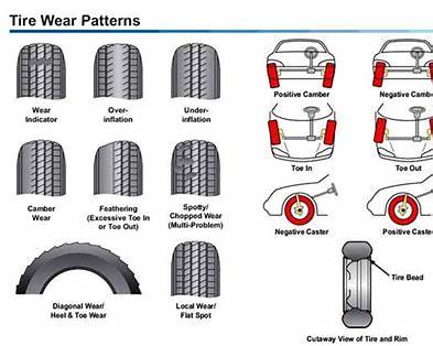 Tire wear indication chart