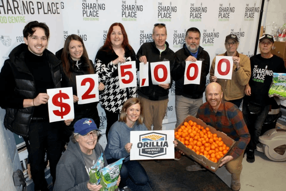 Orillia Donation
