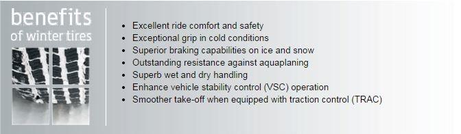 Benefits of Winter Tires
